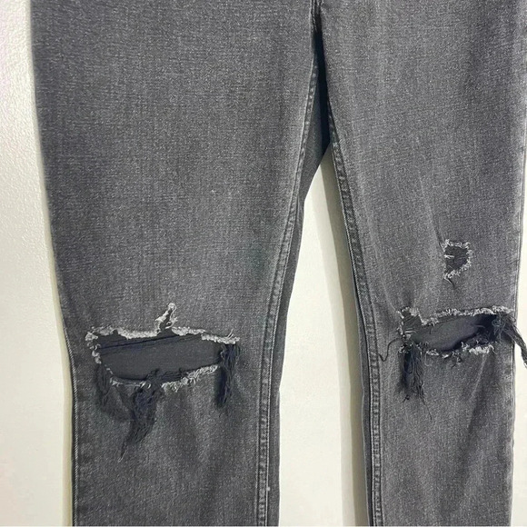 Abercrombie & Fitch Ultra High Rise The Ankle Straight Jeans Size 26 / 2 Short - Picture 4 of 6